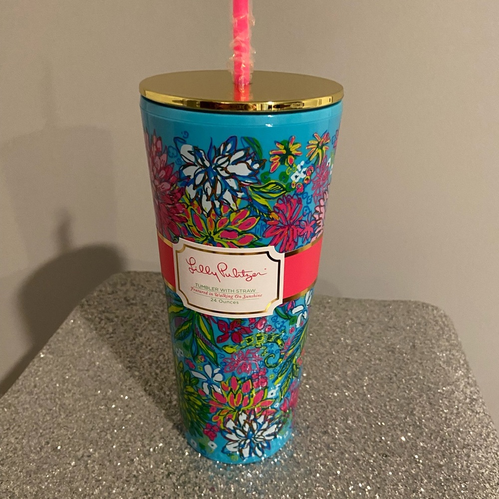 Lily Pulitzer tumbler